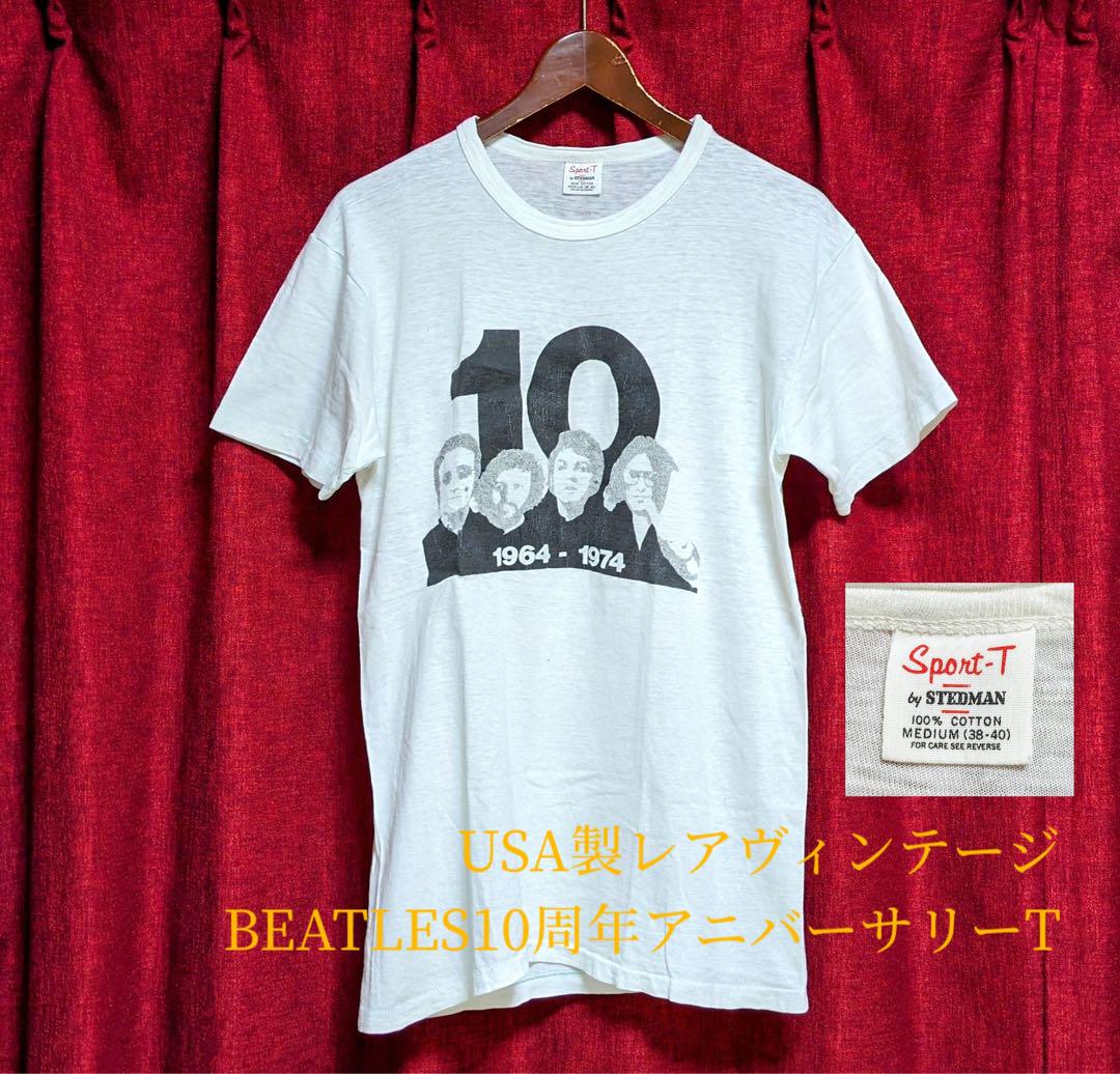 THE BEATLES ロックTシャツ フェード　ビンテージ　90s レア 90s BEATLES ビートルズ Tシャツ フェード USA ヴィンテージ