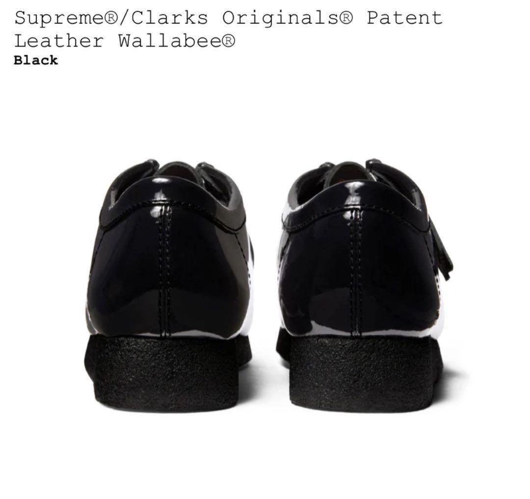 Supreme × Clarks Patent Leather Wallabee