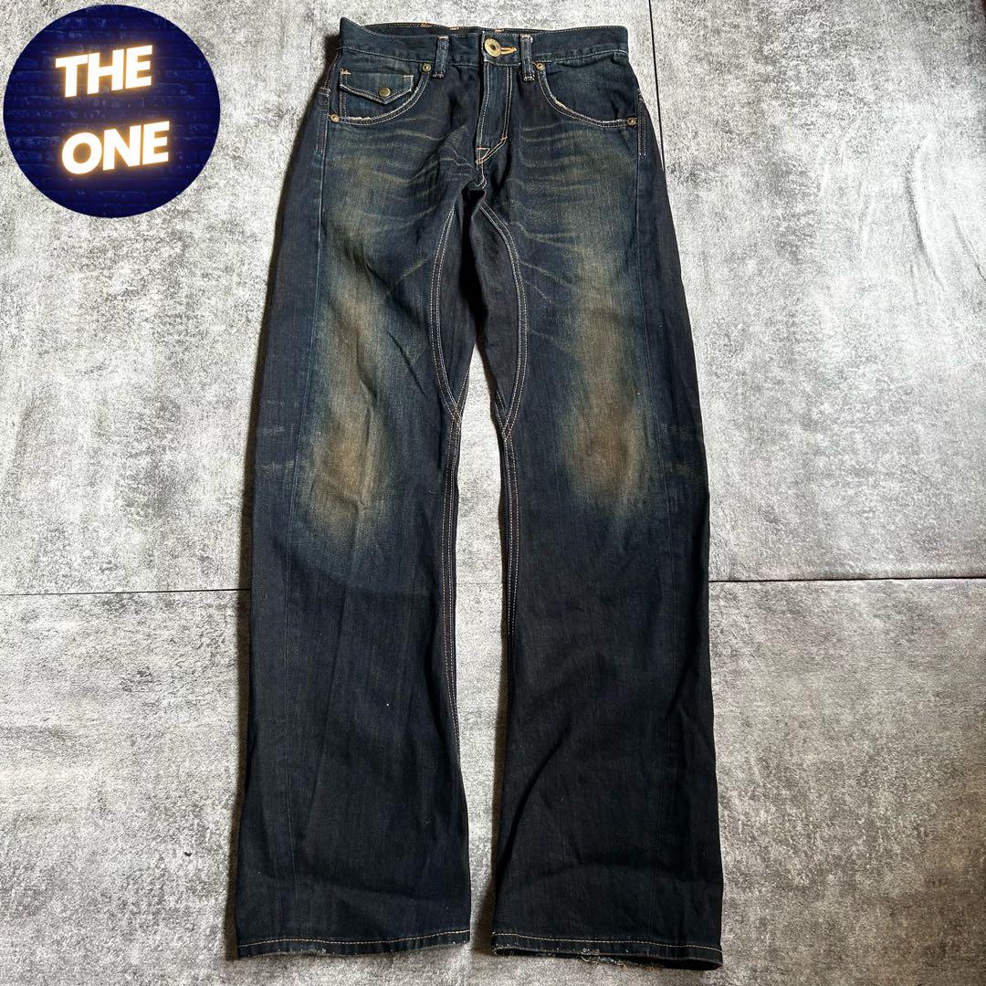 archive grunge Lee fade denim pants
