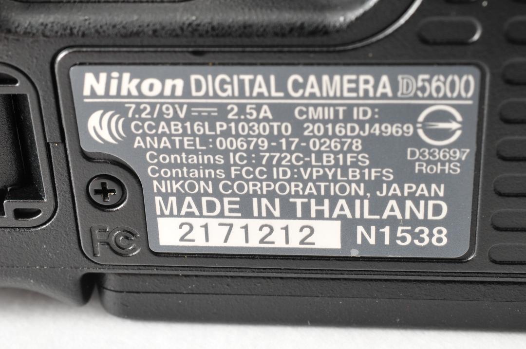 ❤美品❤Wi-Fi スマホ転送❤ Nikon D5600 ニコン