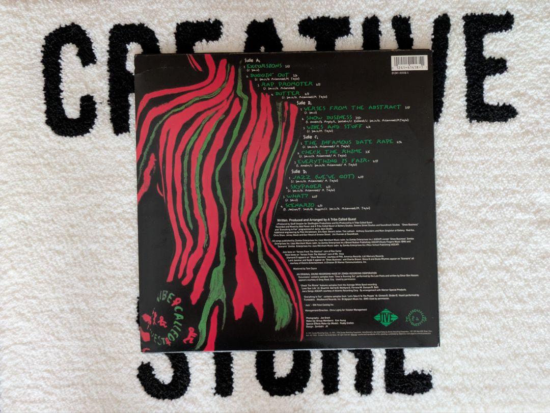 A TRIBE CALLED QUEST「The Low End〜」レコード2枚