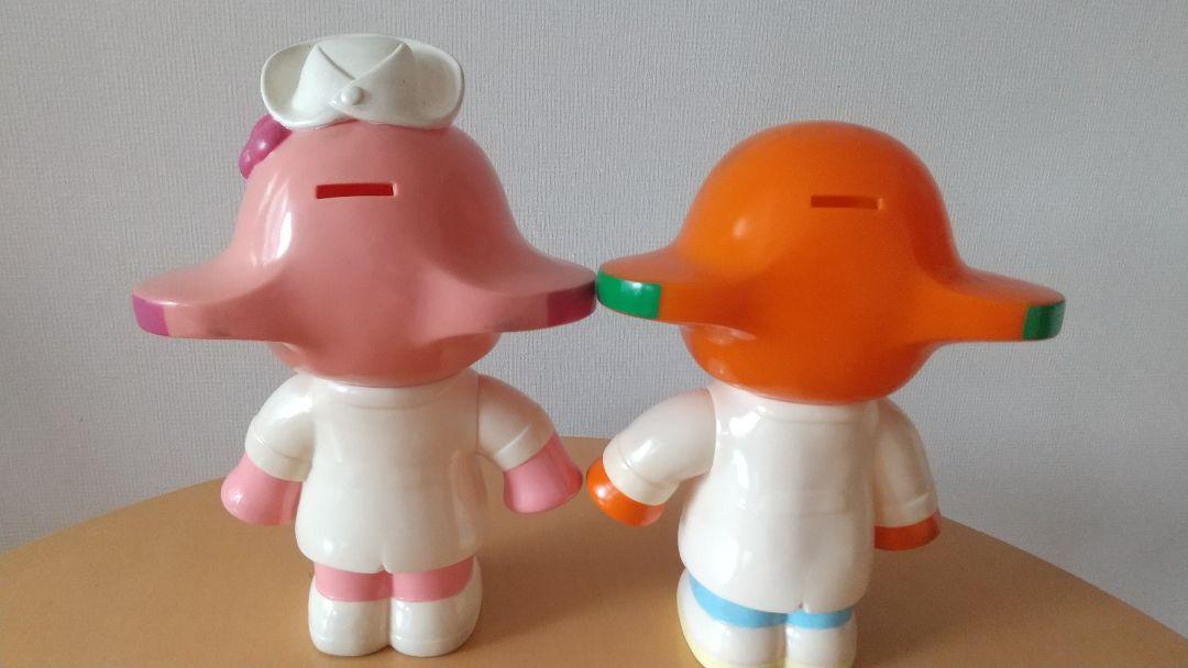 サトちゃん サトコちゃん 貯金箱 2体セット 大きいです(高さ約4０cm前後)
