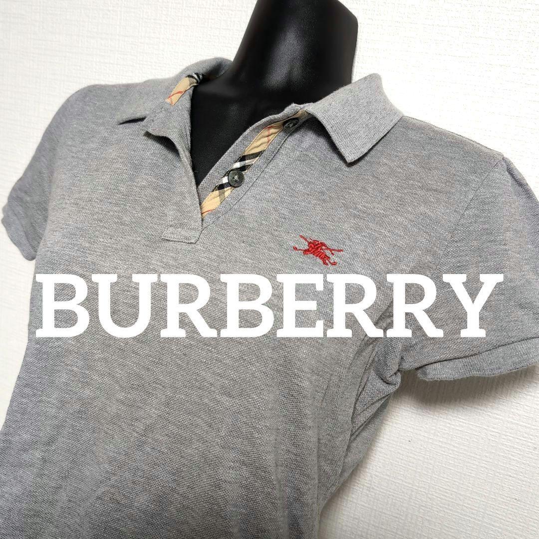 Burberry グレー ポロシャツ 38 Burberry Black Label グレー ポロシャツ サイズ2 - メルカリ