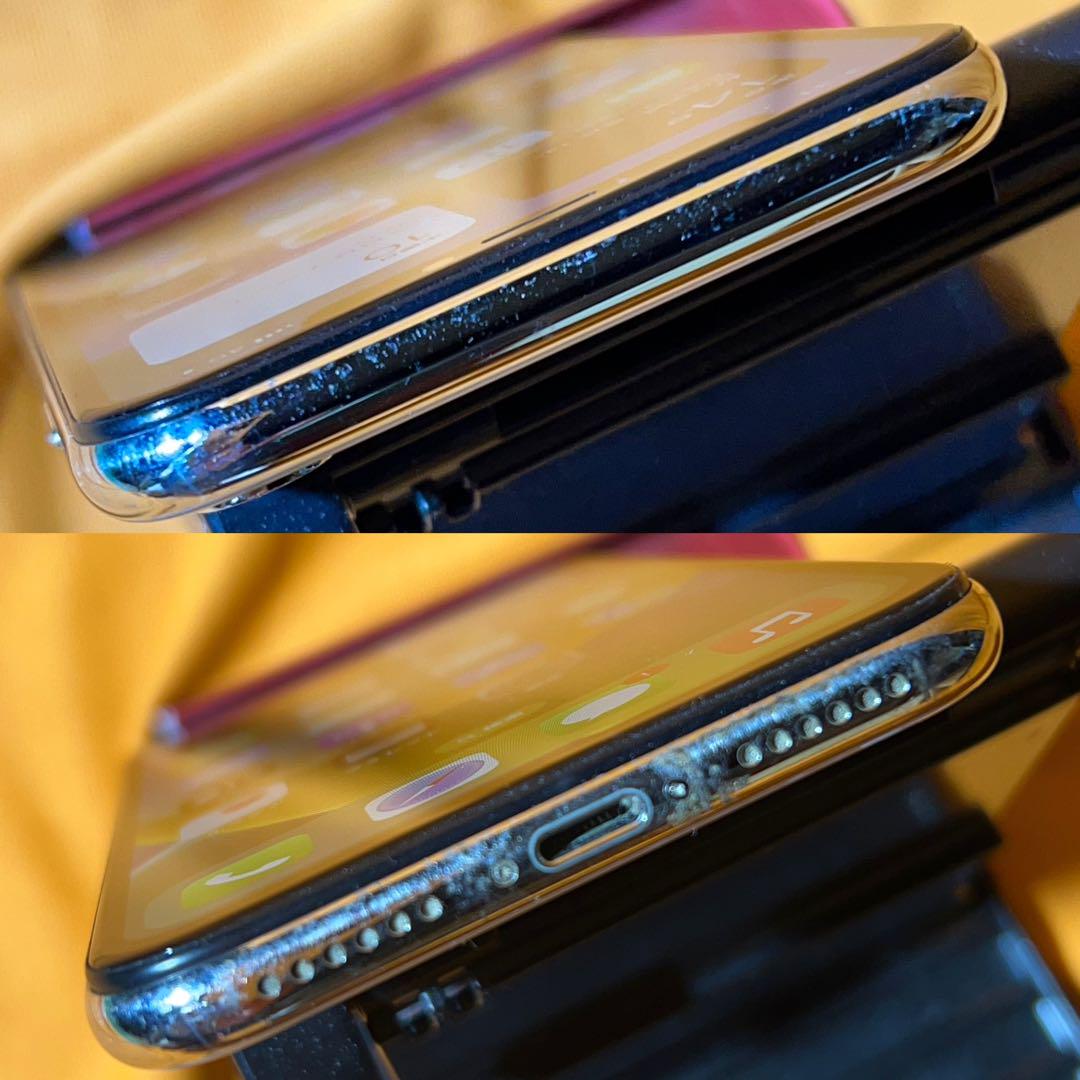iphone X 256GB SIMフリー 判定◯ バッテリー100%表示