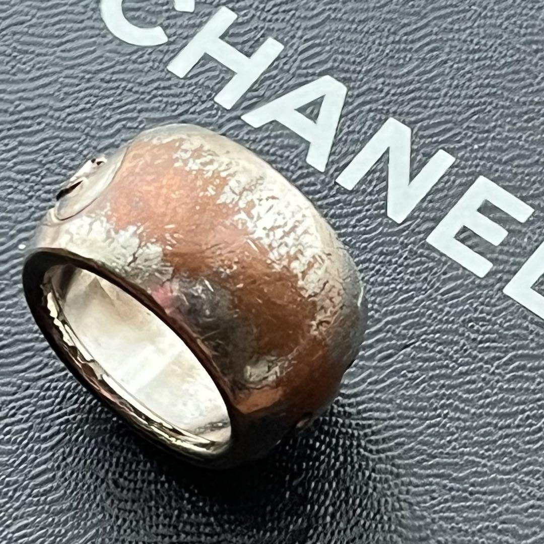 ♡CHANEL♡ ハートロゴ　ココマークシルバーリング