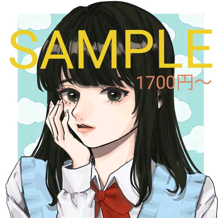 メルカリ イラスト アイコンオーダー ハンドメイド 1 700 中古や未使用のフリマ
