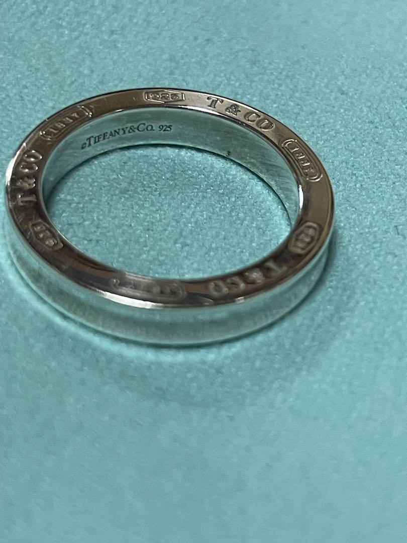 リング ティファニー シルバー 925 ナローリング 1837 TIFFANY