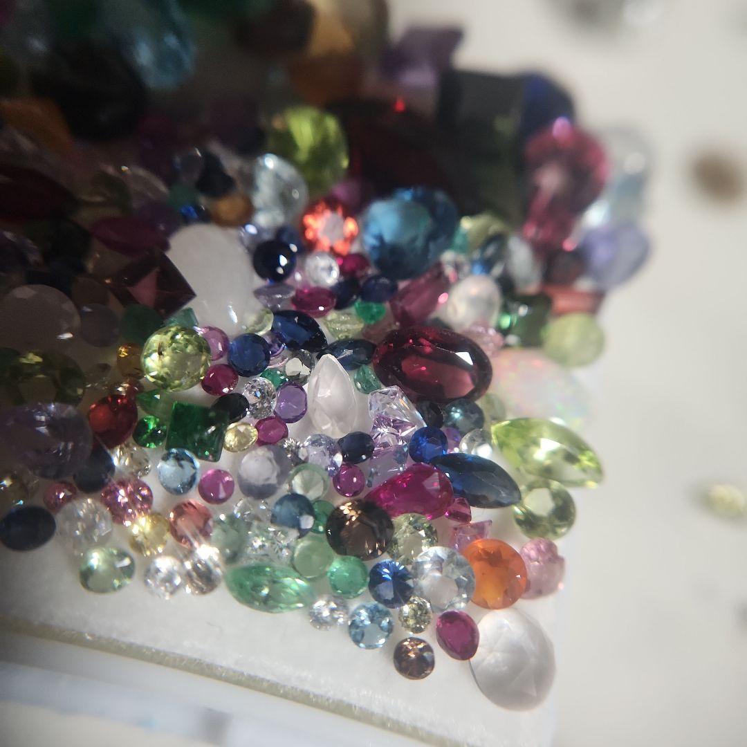大量天然ルース他色石まとめ2637目立った傷や汚れなし
