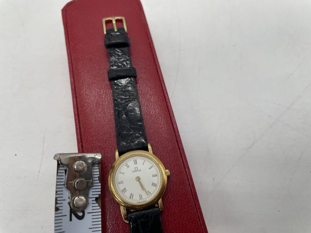 オメガ デビル OMEGA DE VILLE Cal.1458 クォーツ腕時計
