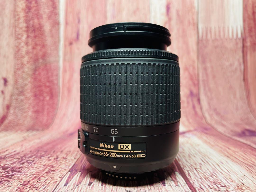 Nikon ニコン AF-S NIKKOR 55-200 1:4-5.6G ED