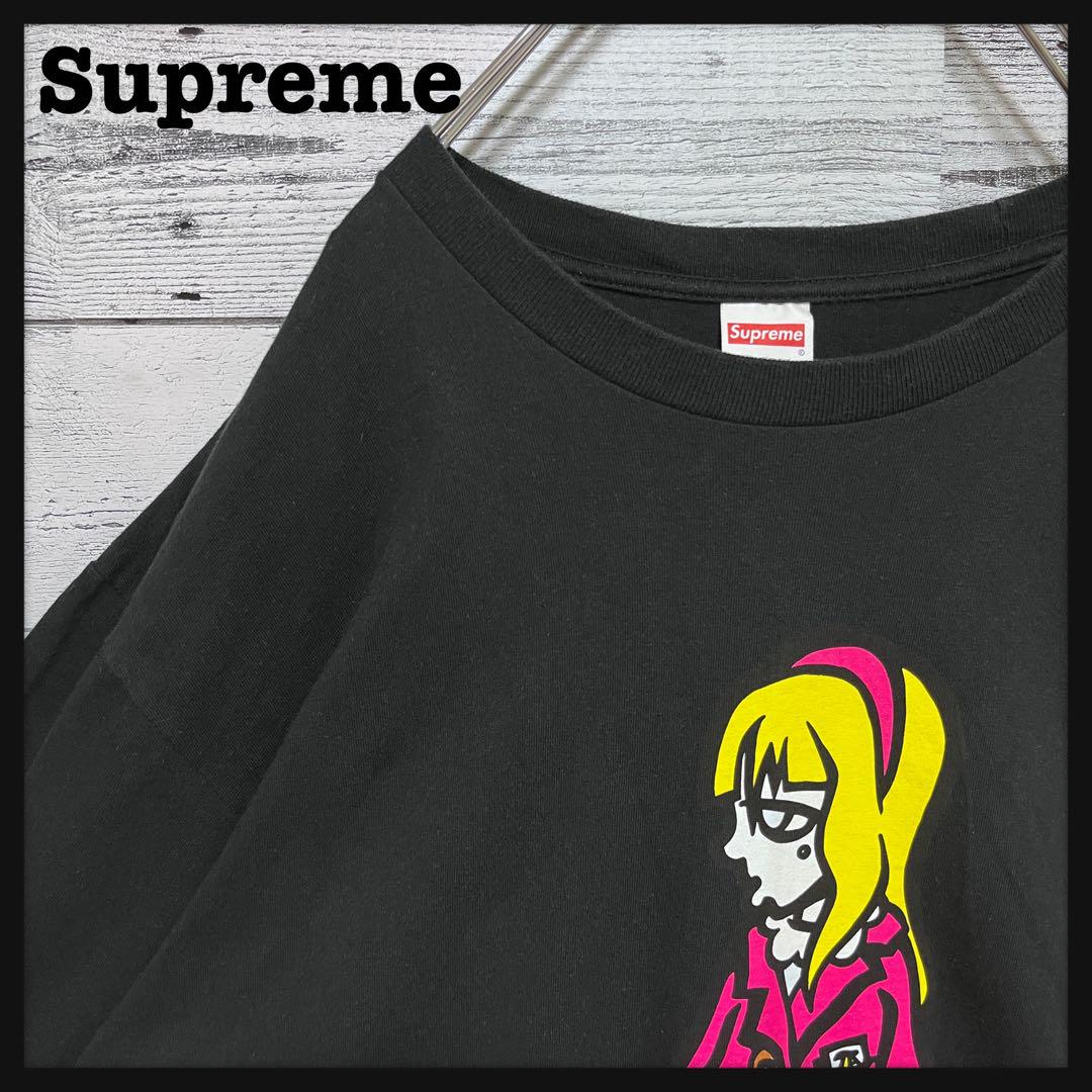 520シュプリーム ビッグプリント ロゴ Tシャツ 入手困難 人気