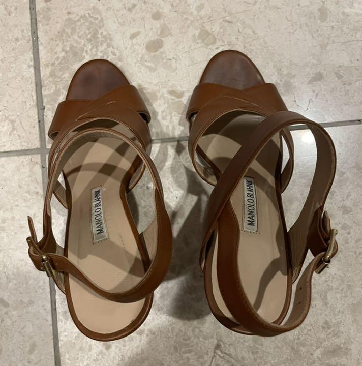 ブラウン系,21.5cmランキング上位のプレゼント Manolo Blahnik マノロ ブラウン系,21.5cmランキング上位のプレゼント Manolo Blahnik マノロ
