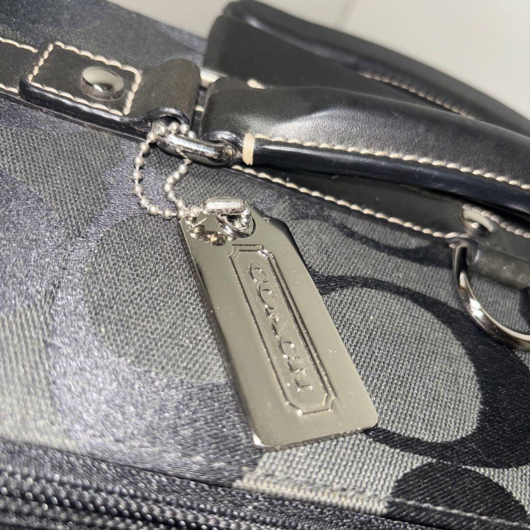 [希少] COACH  キャリーケース シグネチャーストライプ  F77180