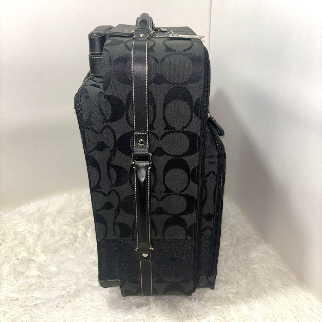 [希少] COACH  キャリーケース シグネチャーストライプ  F77180