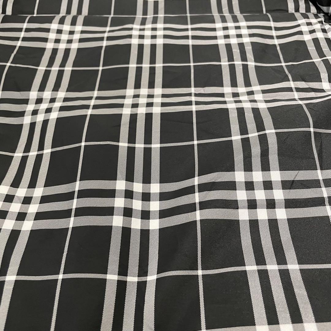 極暖✨BURBERRY バーバリー ブラック ダウンベスト　ノバチェック　L