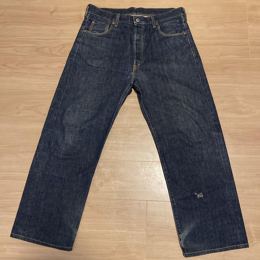 【70％OFF】 濃紺 702XX リーバイス LEVI'S 良品 雰囲気抜群 L36 x W36 パンツ