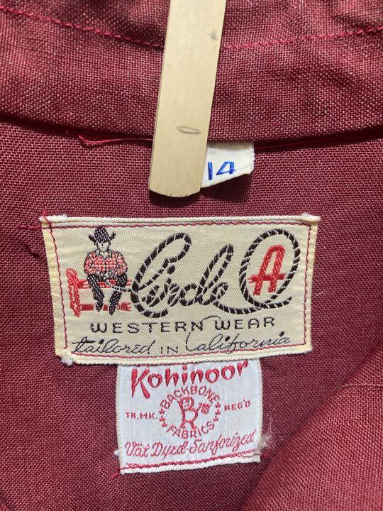 トップス Vintage Circle A Western Shirt 1940s