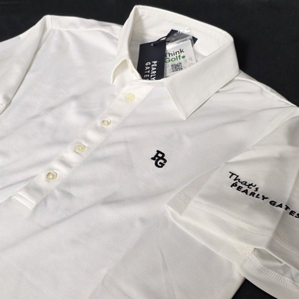 ★新品正規品 PG/パーリーゲイツ ストレッチカノコ半袖ポロシャツ 5(L)