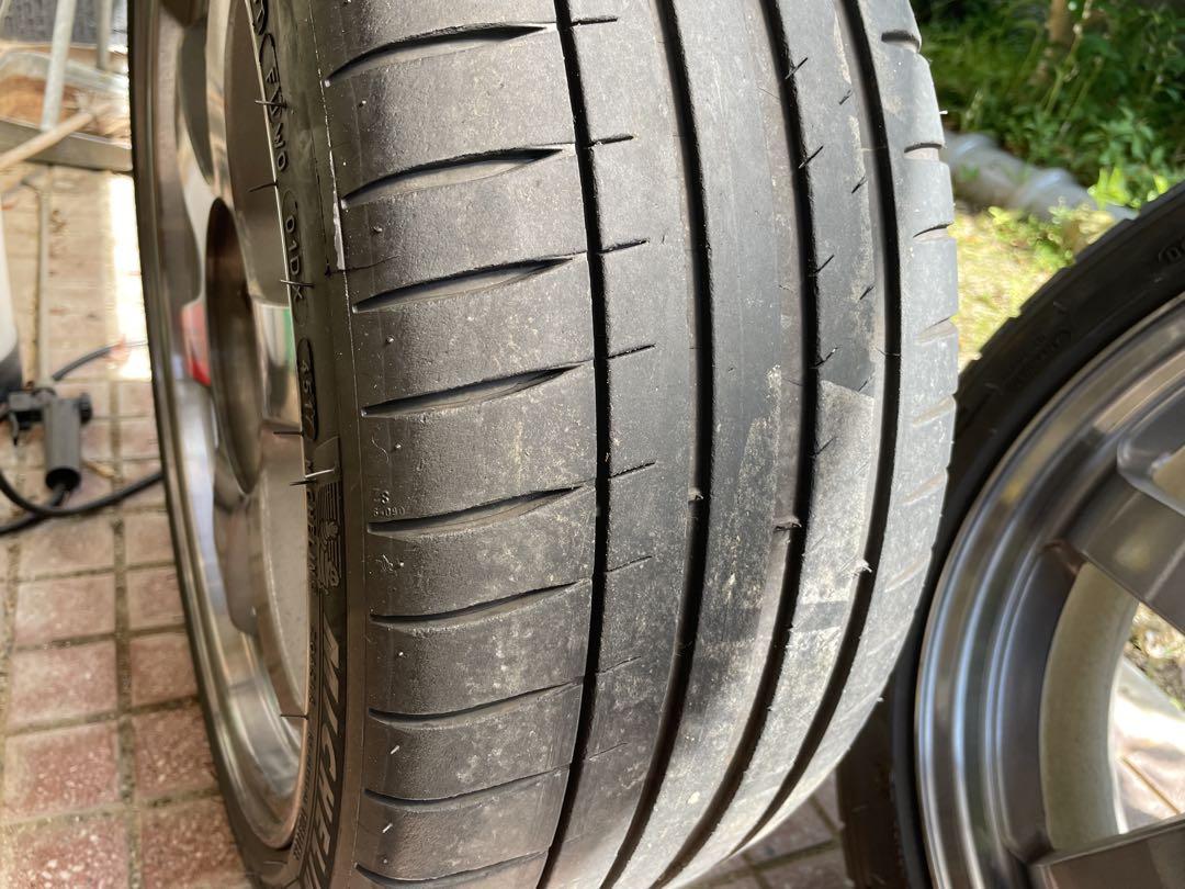 RAYS TE37 SL 17x7.5J 215/45R17 4本セット　美中古