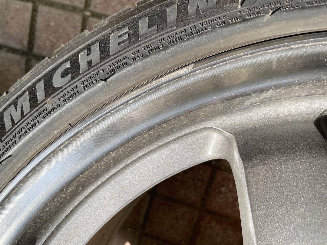 RAYS TE37 SL 17x7.5J 215/45R17 4本セット　美中古