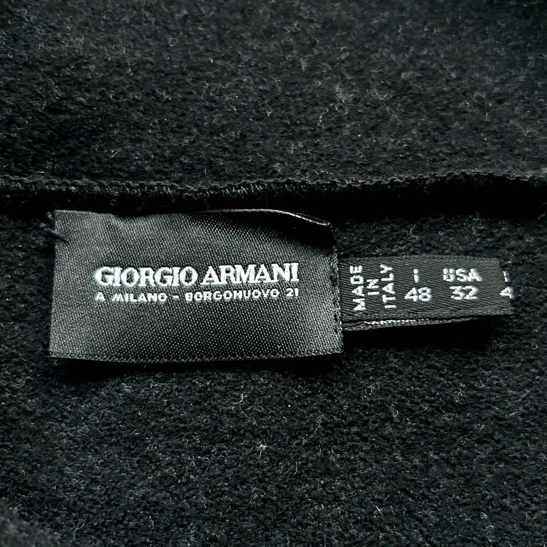 ★ネックジップ★ GIORGIO ARMANI ハイネックニット グレー L