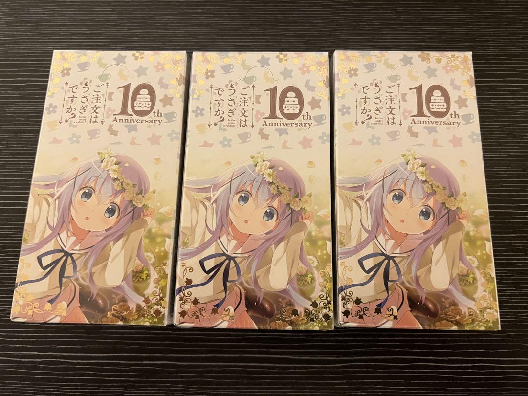 WS ヴァイスシュヴァルツ ご注文はうさぎですか 10th 新品未開封 3BOX