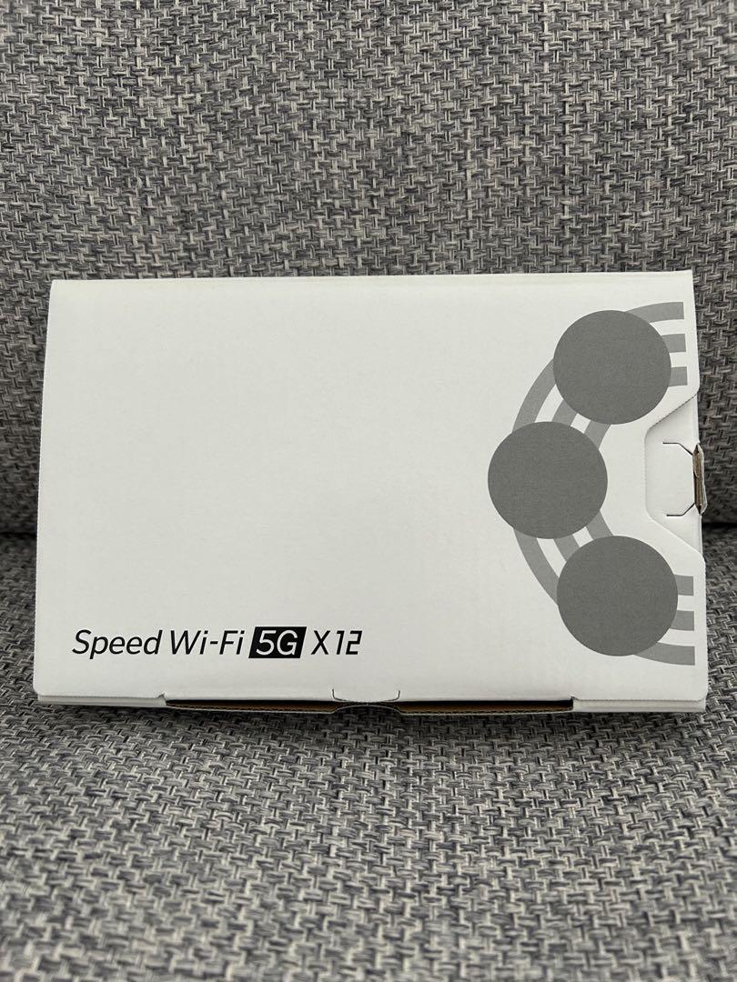 【美品】SpeedWi-Fi 5G X-12