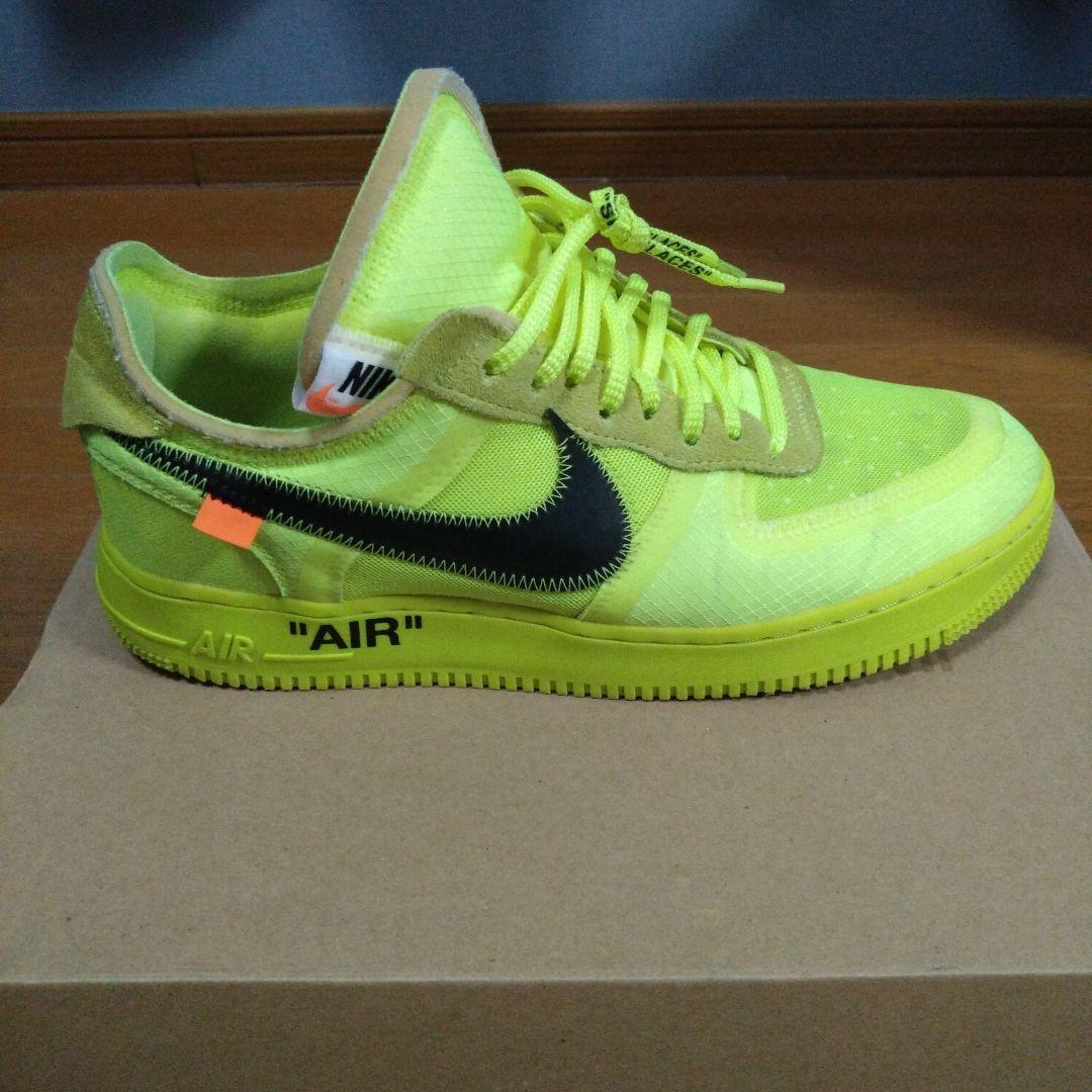 新品 28.5cm Off-White Nike Air Force1 Off-White × NIKE AIR FORCE 1 28.5cm 新品