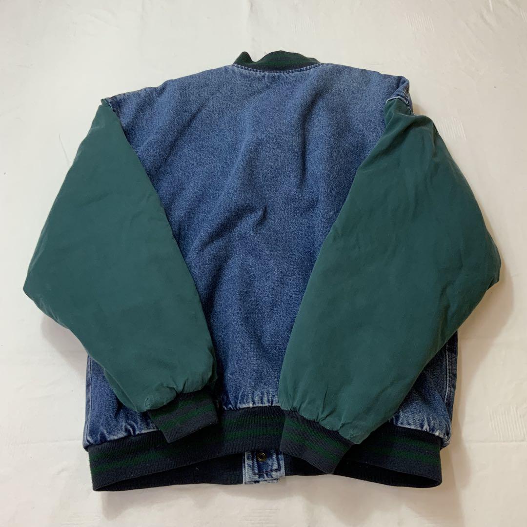 A/W 90s MV SPORT デニムスタジャン ブルゾン M