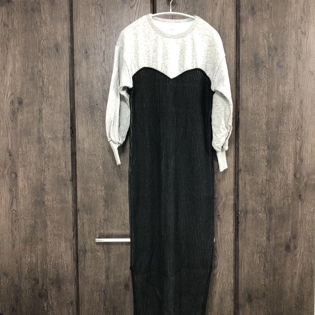 通販HOT 最終値引 アメリ ヴィンテージ Ameri SWEAT KNIT DRESS S ZSudA-m45339501858 超特価