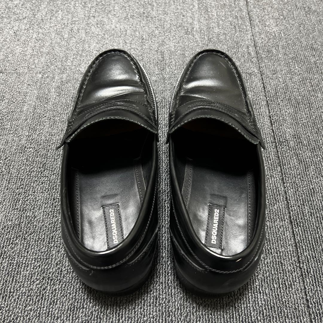 DSQUARED2 ローファー 革靴 ディースクエアード2 39 ビジネス