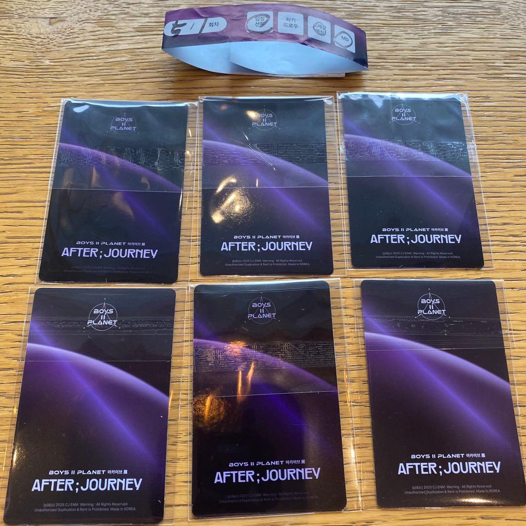 ボイプラ2 アーカイブ展 トレカ サンヒョン 6枚 セット week2目立った傷や汚れなし UP786_INFO