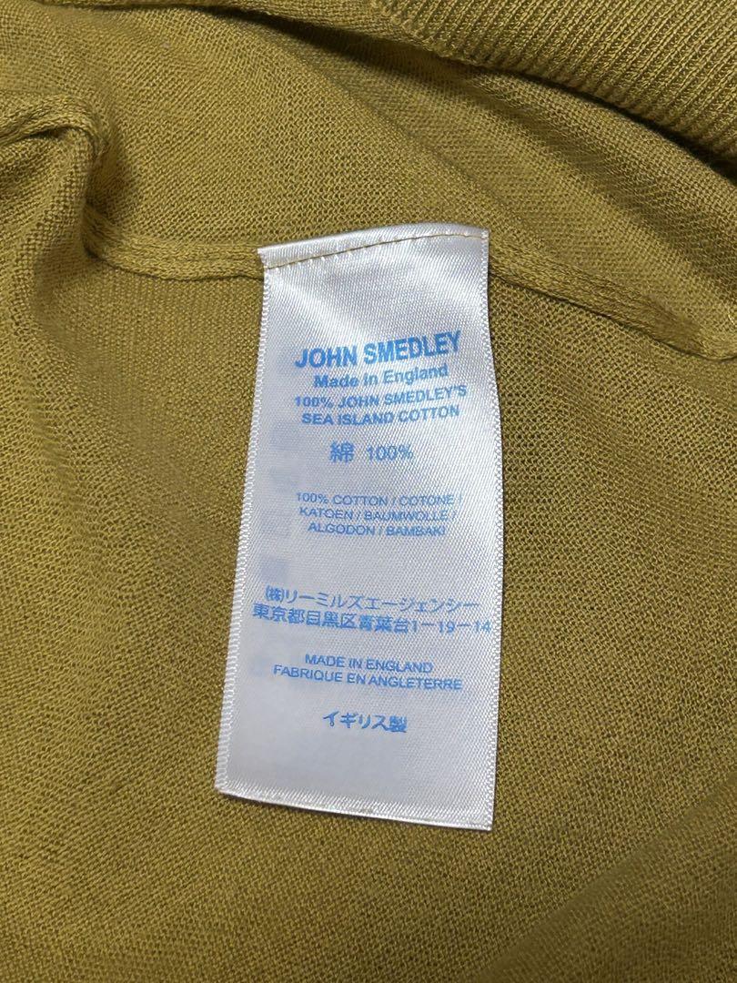 JOHN SMEDLEY シーアイランドコットンポロシャツ マスタード