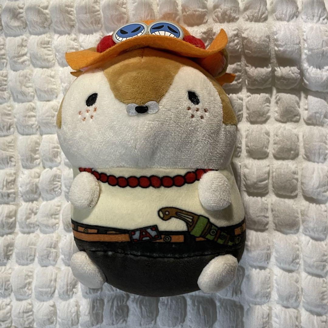 独特な店 ONEPIECEワンピース もちもちハムスターコレクション エース ぬいぐるみ