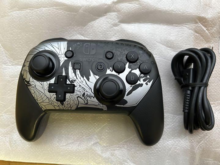 プロコン Switch 純正 モンスターハンターライズサンブレイク ...