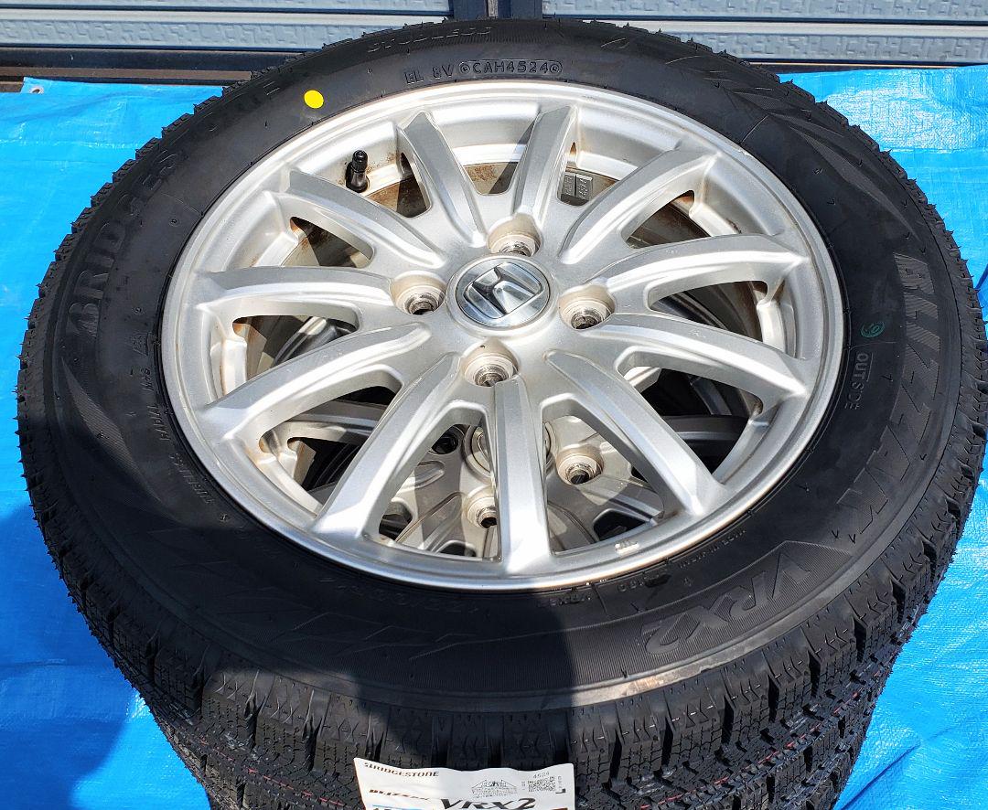 g*e様 ブリヂストン VRX2 155/65R14 スタッドレスタイヤ4本セッ