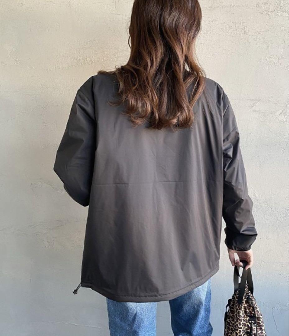 DANTON ナイロンストレッチタフタ インサレーション ジャケット　ブラック