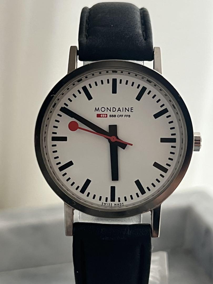 新品電池】MONDAINE モンディーン スイス クオーツ SWISS