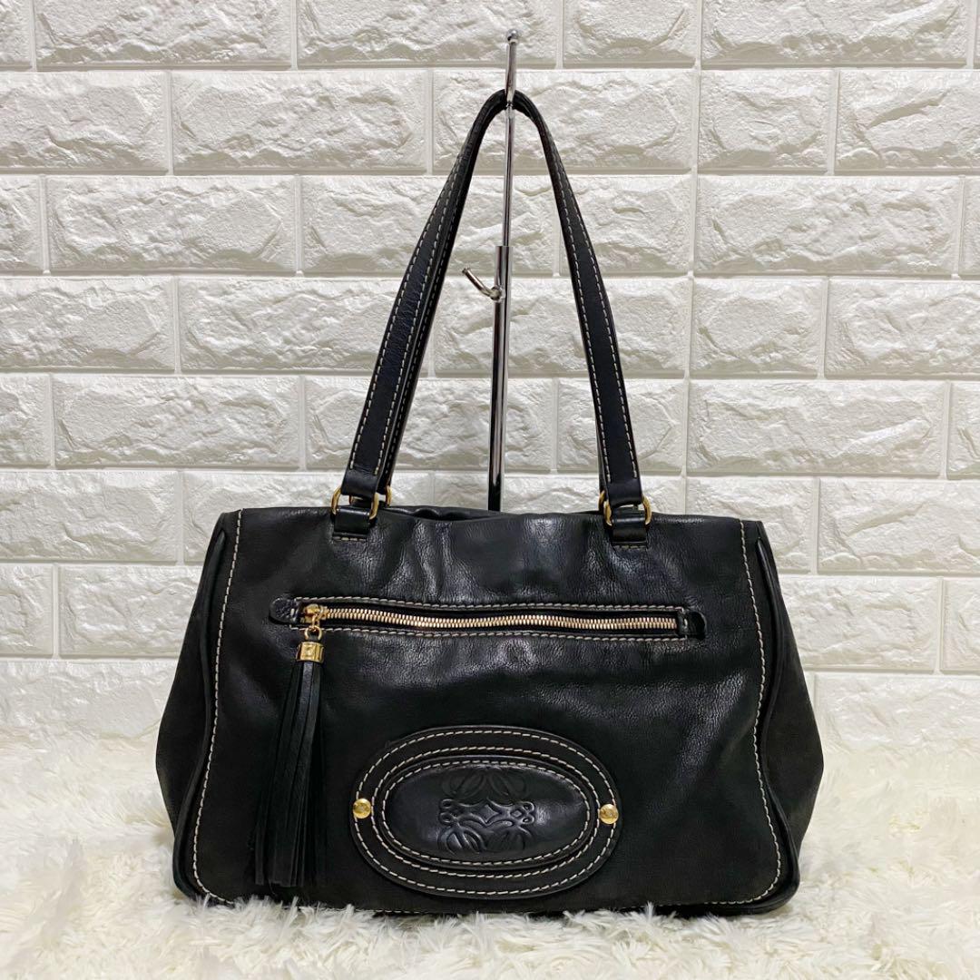 本物保証人気SALE Runrrun様 トートバッグ マドリード a4 5QFry-m45348547249 LOEWE アナグラム 特価正規品