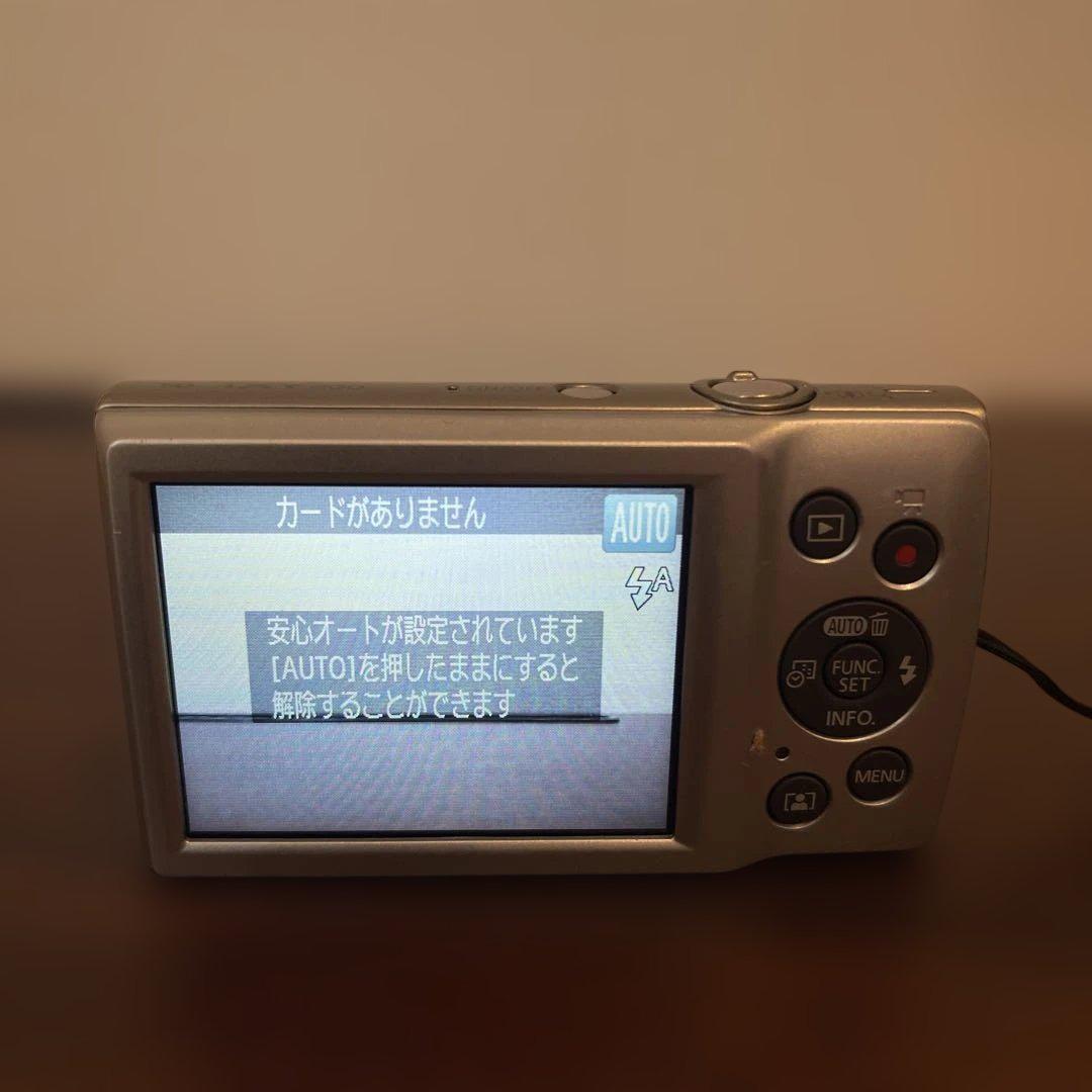 4333 Canon IXY 200 シルバー デジカメ
