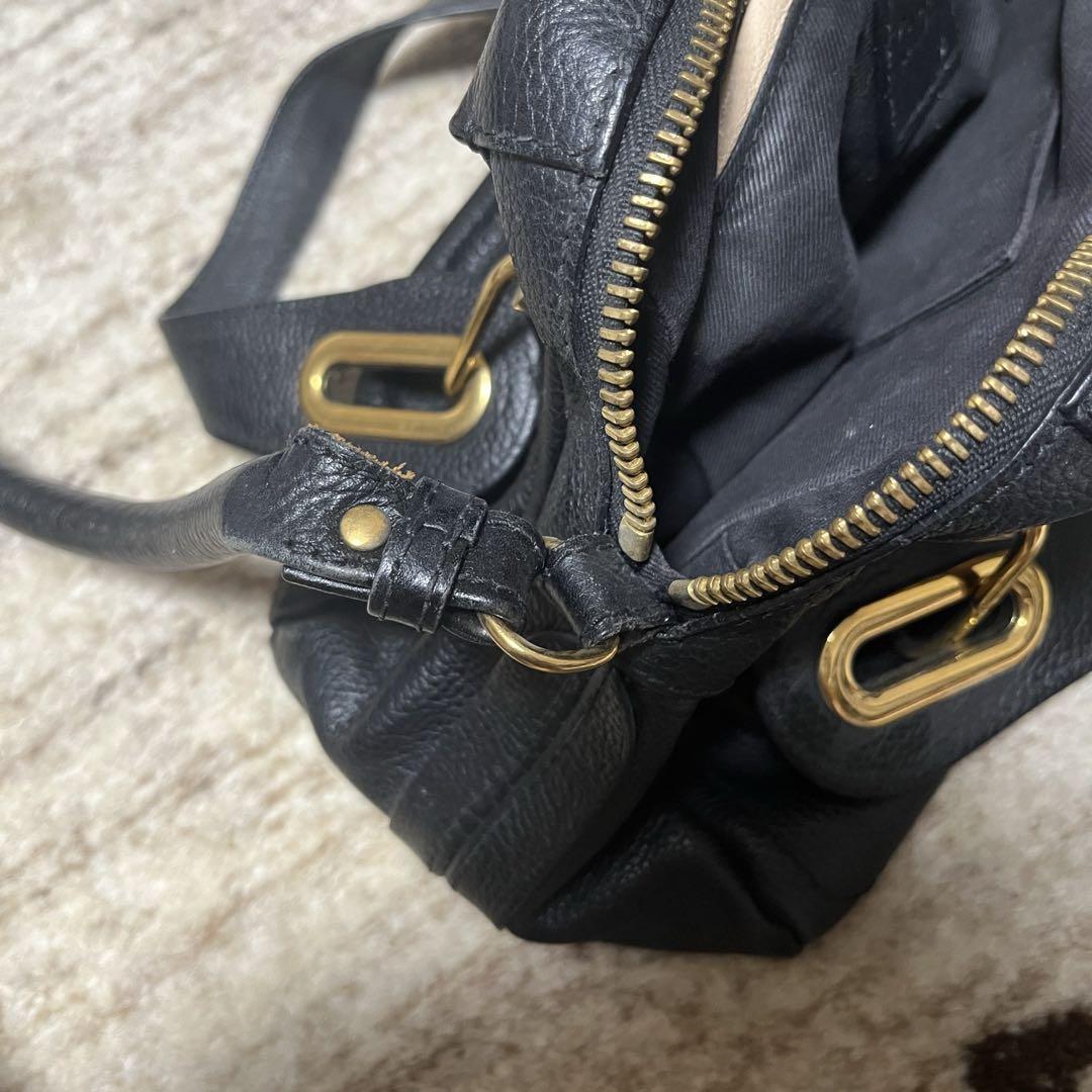 クロエ パラティ ブラック 美品 黒 スモール　Chloe レディース バック