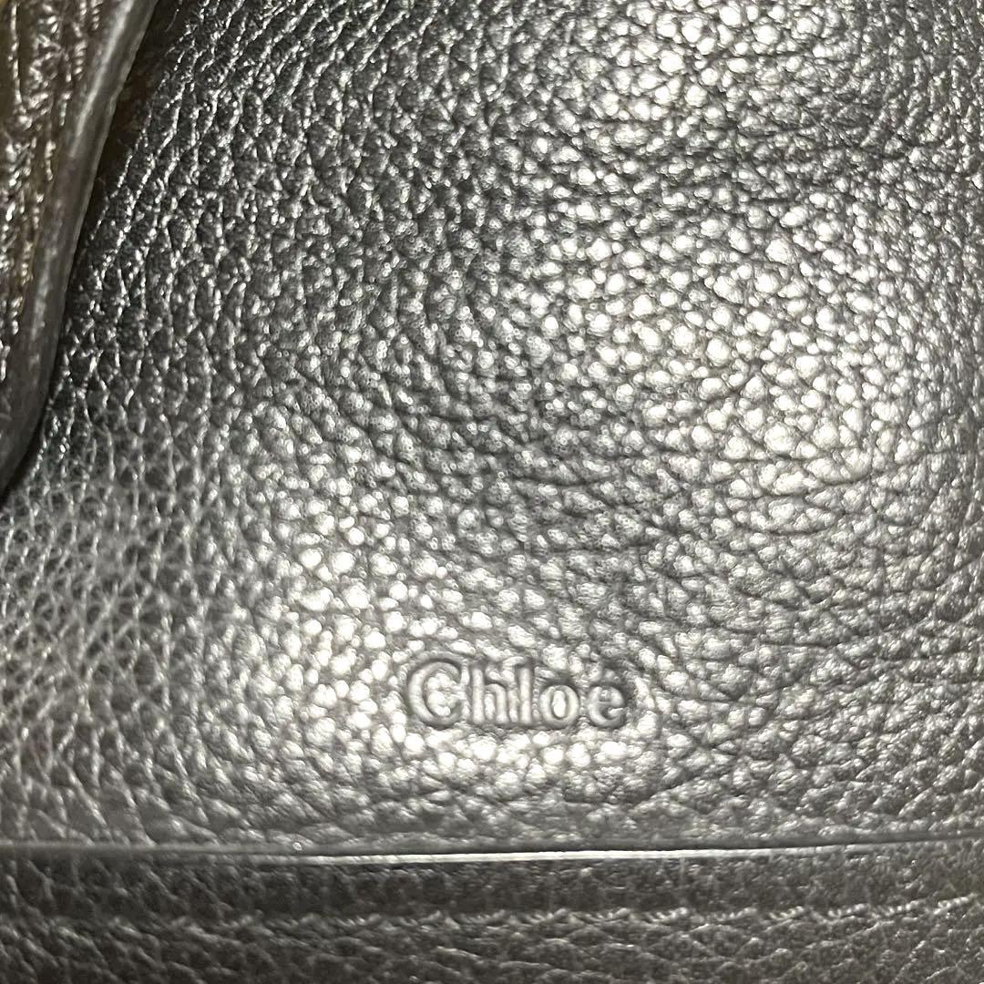 クロエ パラティ ブラック 美品 黒 スモール　Chloe レディース バック
