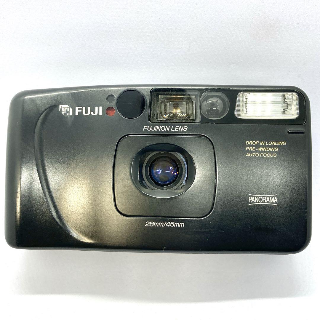 【動作品】FUJI CARDIA Travel mini フィルムカメラ フジ