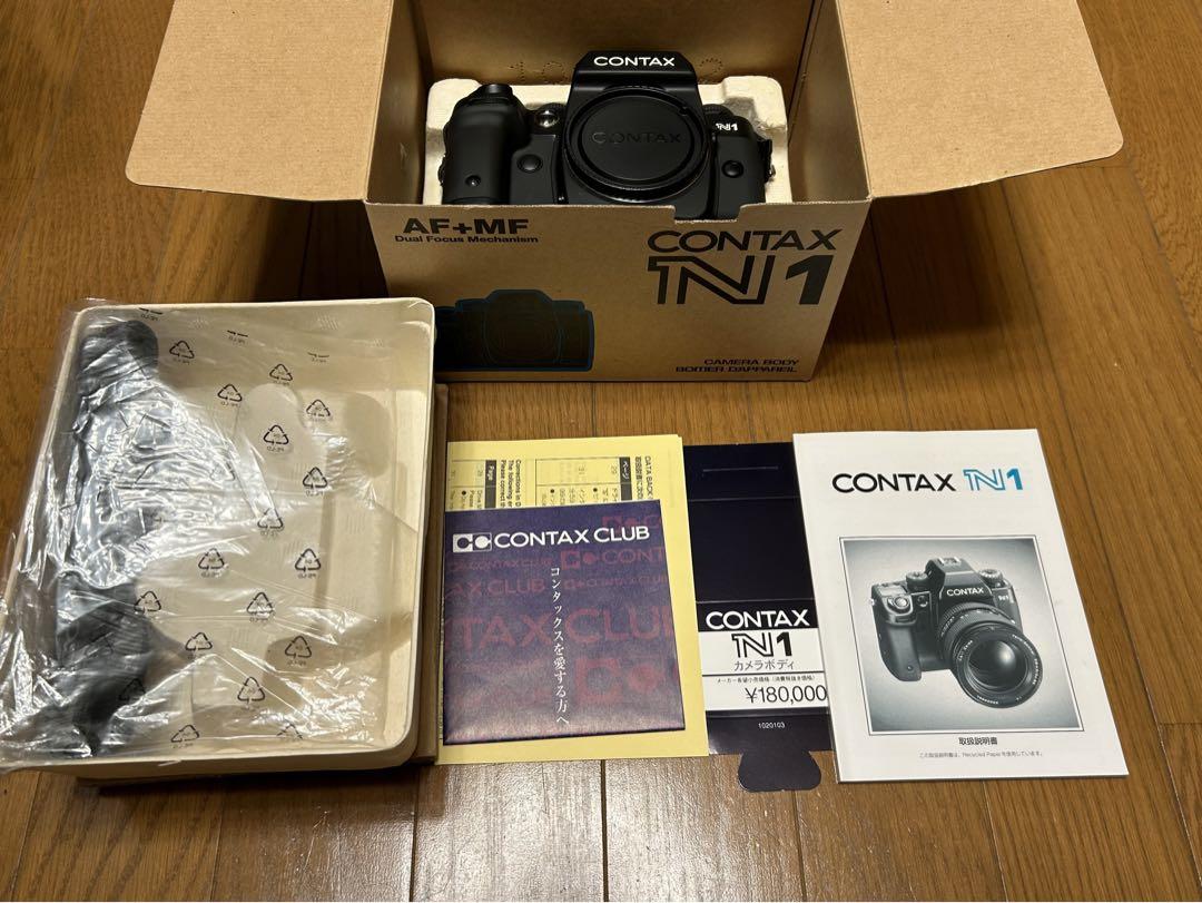 【Ishi】【動作確認済】CONTAX  N1ボディ フィルムカメラ