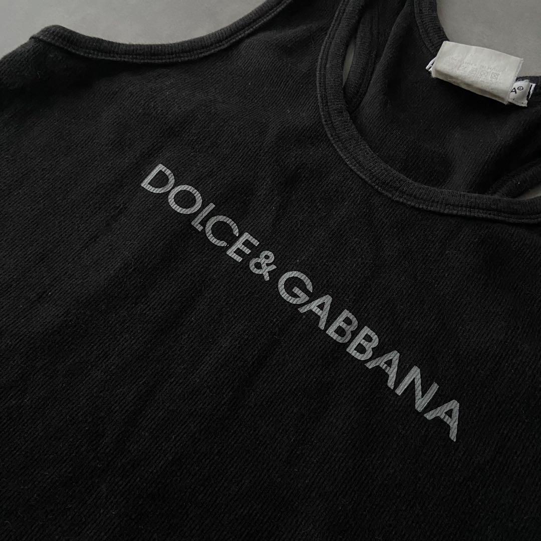 【人気】DOLCE&GABBANA タンクトップ 両面ロゴ D&G BF49 人気】DOLCE&GABBANA タンクトップ 両面ロゴ D&G BF49 - メルカリ