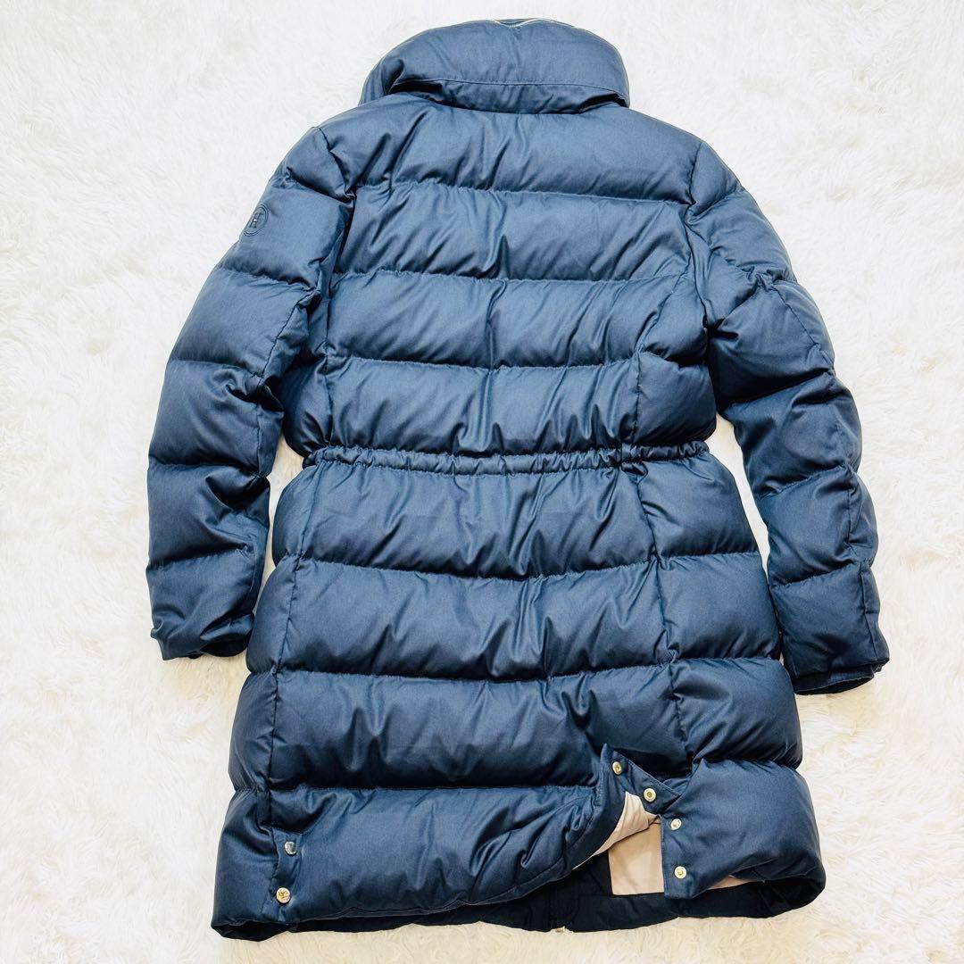 極美品】トミーヒルフィガー ロングダウンコート L ネイビー
