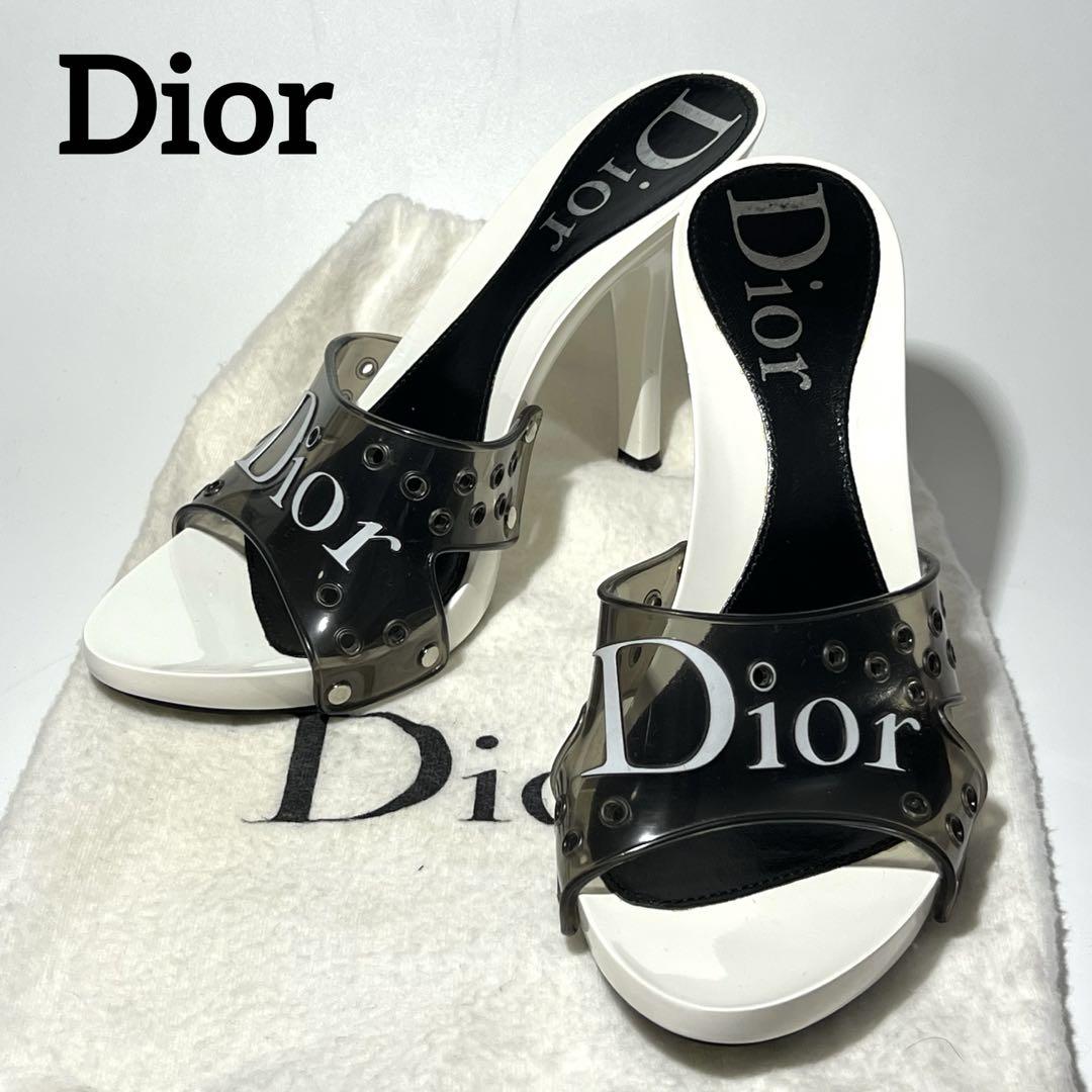 Dior ディオール ミュール サンダル パンプス36 1/2