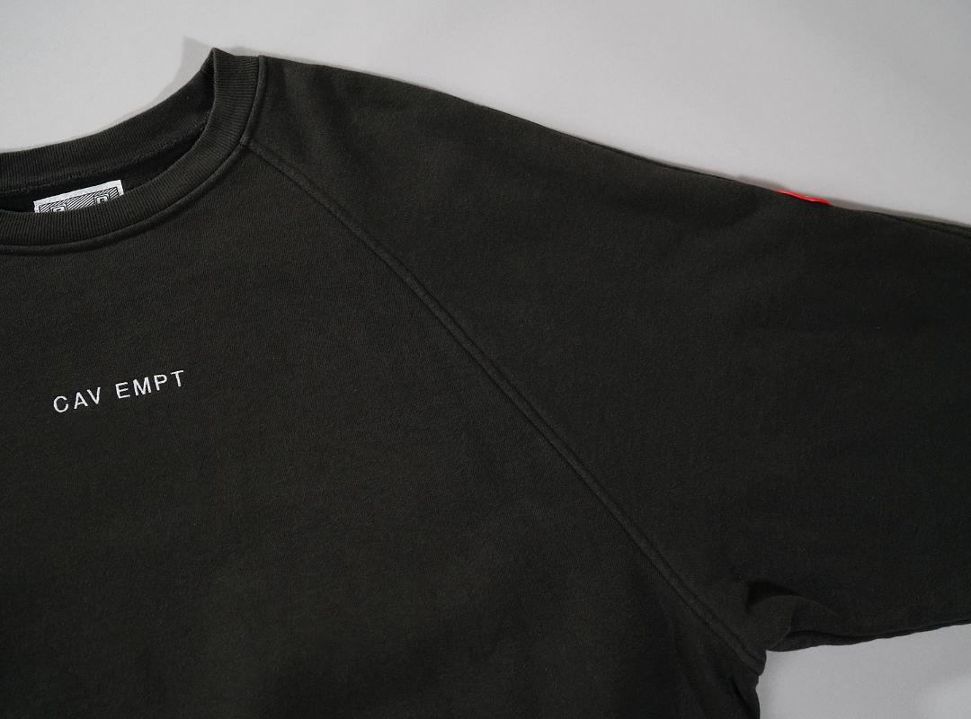 C.E CAVEMPT BIG CREW NECK 刺繍 スウェット Mサイズ
