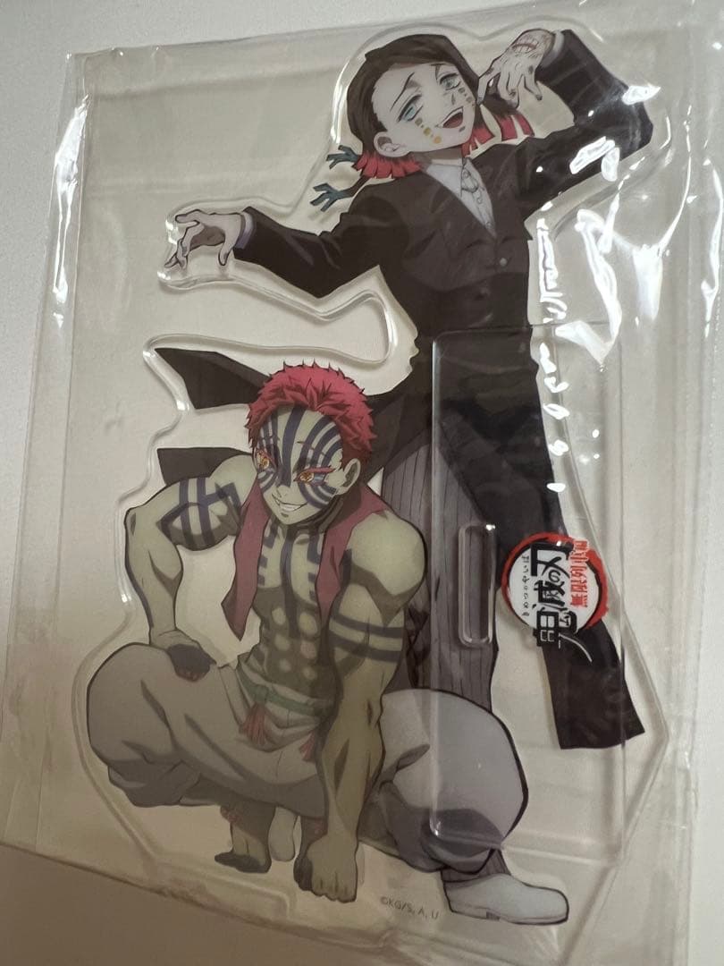 鬼滅の刃 アクリルスタンド 猗窩座 冤夢 無限列車編 DVD購入特典