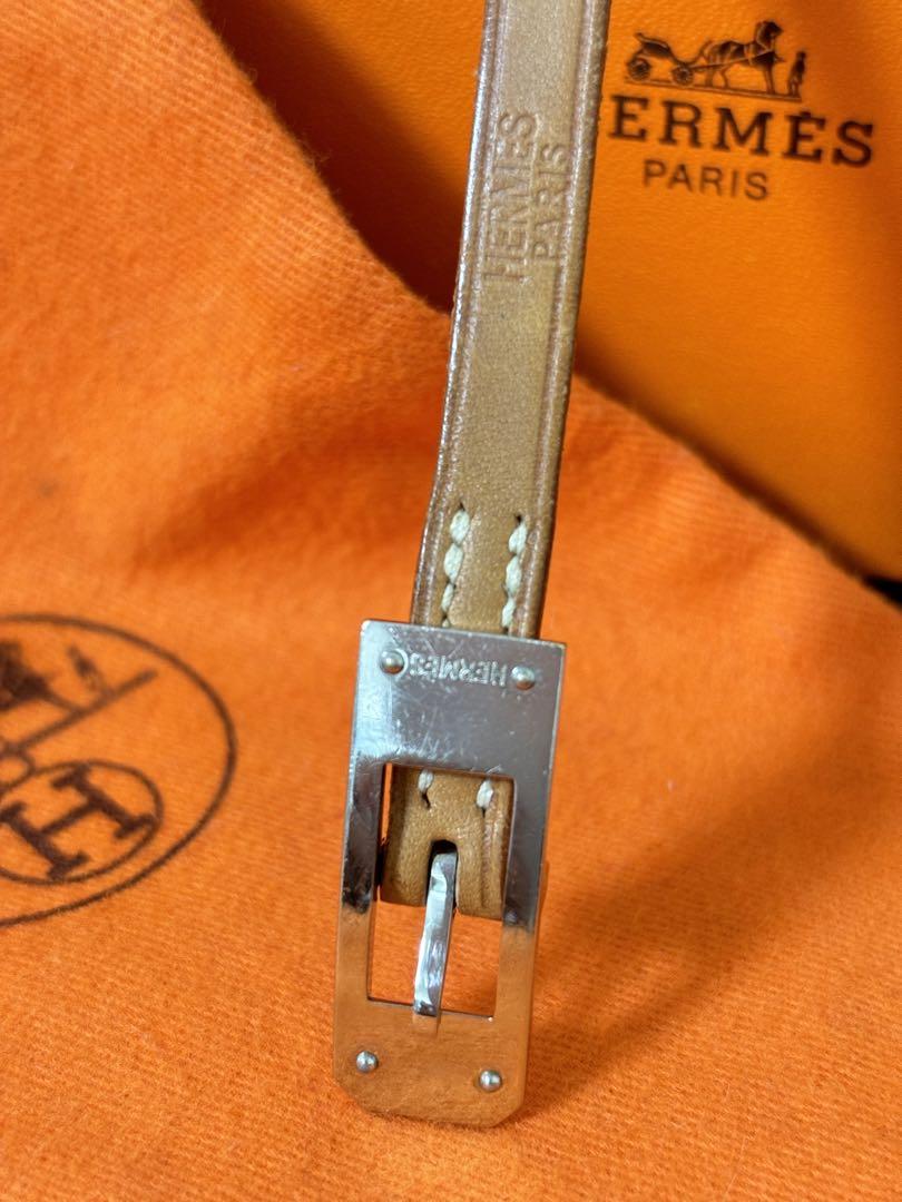 HERMES エルメス ケリー アルディオン ブレスレット チョーカー 革